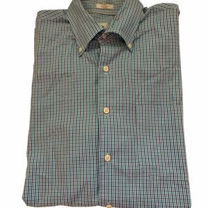 Peter Millar Weekender Finish Button-Down Dress Shirt size L